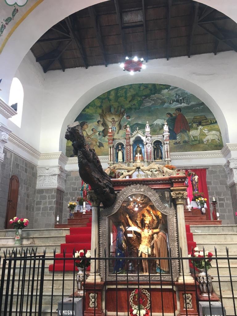 Iglesia de Cuicuno y comunidad cooperativa
